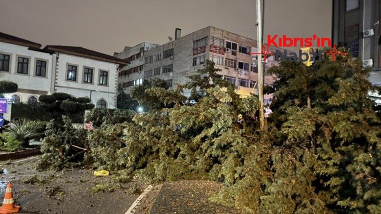 ANTALYA'DA HORTUM ETKİLİ OLDU