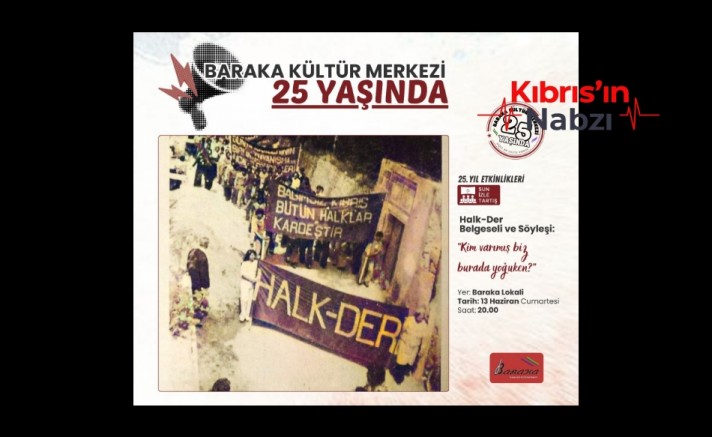 BARAKA KÜLTÜR MERKEZİ’NDE HALK-DER BELGESELİ VE SÖYLEŞİ...