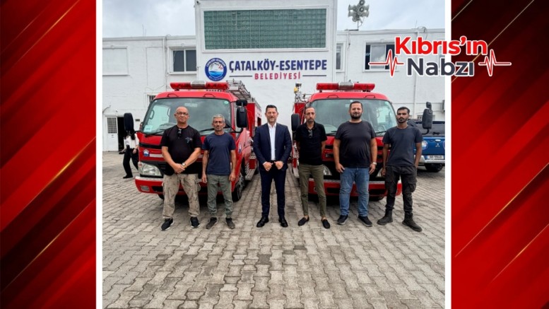 ÇATALKÖY-ESENTEPE BELEDİYESİ 2 İLK MÜDAHALE ARACI ALDI