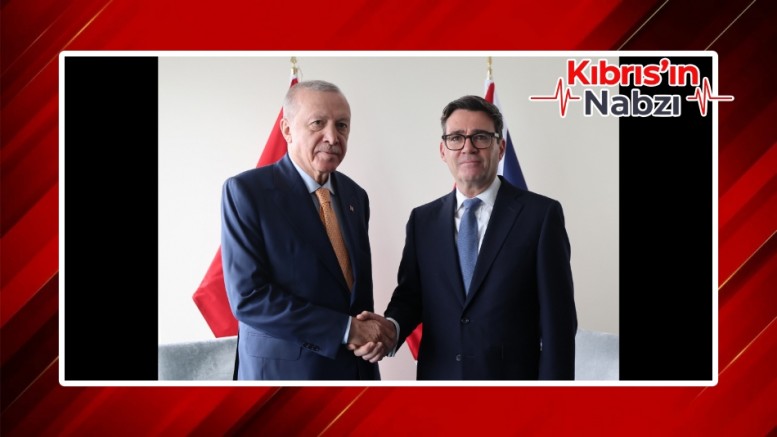 ERDOĞAN, İNGİLTERE BAŞBAKANI BURNHAM İLE GÖRÜŞTÜ