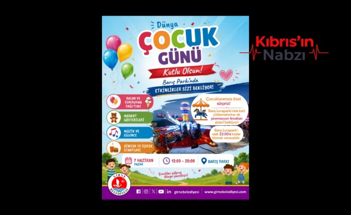 GİRNE BELEDİYESİ ÇOCUKLARA YÖNELİK ETKİNLİKLER DÜZENLEYECEK