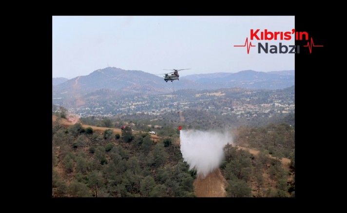 İNGİLİZ ÜSLERİNDE CHINOOK HELİKOPTERİ YANGIN SEZONU İÇİN HAZIR BEKLETİLECEK