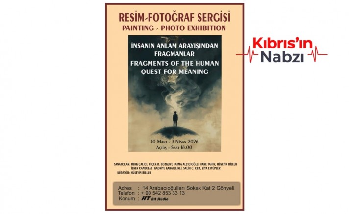 “İNSANIN ANLAM ARAYIŞINDAN FRAGMANLAR” GÖNYELİ’DE SANATSEVERLERLE BULUŞUYOR