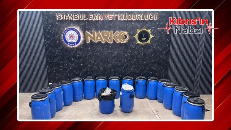 İSTANBUL'DA DEV NARKOTİK OPERASYONU
