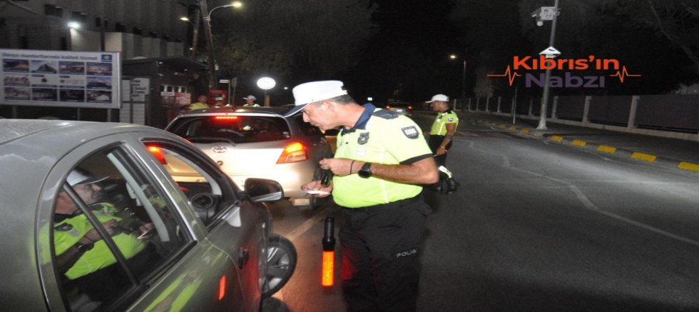 41 ARAÇ TRAFİKTEN MEN EDİLDİ