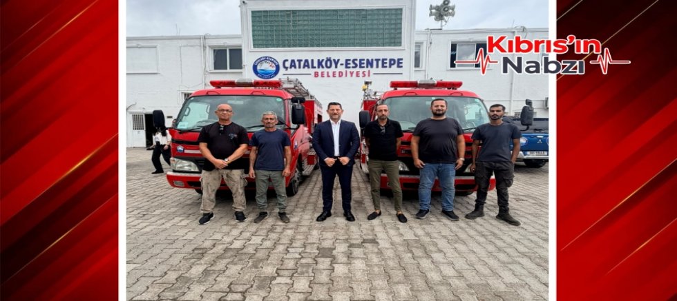 ÇATALKÖY-ESENTEPE BELEDİYESİ 2 İLK MÜDAHALE ARACI ALDI
