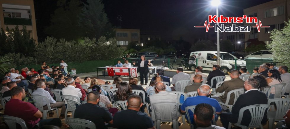 CTP, KURUDERE’DE KÖY HALKI İLE BULUŞTU