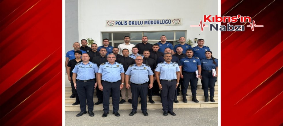 POLİS OKULUNDA HİZMET İÇİ EĞİTİMLERE DEVAM EDİLİYOR