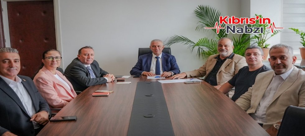 TAÇOY, KIBRIS TÜRK İŞVERENLER SENDİKASI’NI KABUL ETTİ