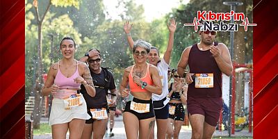 316 SPORCU 5 KM KOŞUSU İÇİN PARKURDA