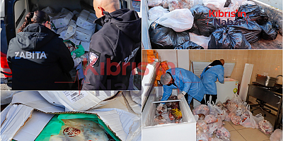 800 KİLO KAÇAK ET ELE GEÇİRİLDİ