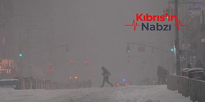 ABD’Yİ VURAN TARİHİ KAR FIRTINASI