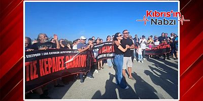 AĞROTUR SAKİNLERİ YENİ ANTEN PROJESİNİ PROTESTO ETTİ