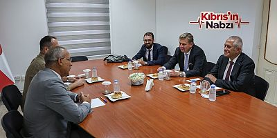 ALMAN MİLLETVEKİLİ MAXIMILIAN KRAH, CTP’Yİ ZİYARET ETTİ