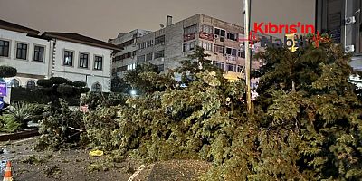 ANTALYA'DA HORTUM ETKİLİ OLDU