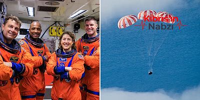 ARTEMİS II MÜRETTEBATI DÜNYA'YA DÖNDÜ