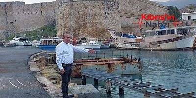 ATAOĞLU, GİRNE ANTİK LİMANI’NDA YÜRÜTÜLEN ÇALIŞMALARI İNCELEDİ