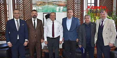 ATAOĞLU, TÜRKİYE SUALTI SPORLARI FEDERASYONU HEYETİNİ KABUL ETTİ