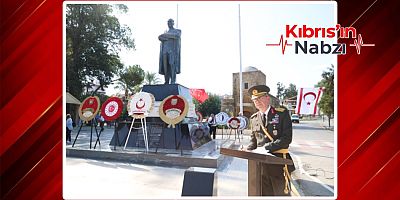 ATATÜRK ANITI'NDA TÖREN DÜZENLENDİ
