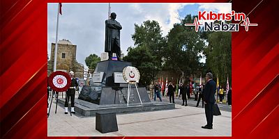 ATATÜRK ANITI'NDA TÖREN DÜZENLENDİ
