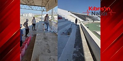 ATATÜRK STADI’NDA YOĞUN MESAİ