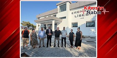 BAKAN ÇAVUŞOĞLU ERENKÖY LİSESİ’Nİ ZİYARET ETTİ