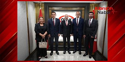 BAKAN OĞUZ, EMEKLİ KORGENERAL ZEKAİ AKSAKALLI'YI ZİYARET ETTİ