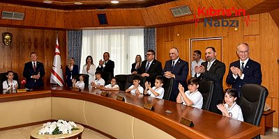 BAKANLAR KURULU ÇOCUKLAR BAŞKANLIĞINDA TOPLANDI