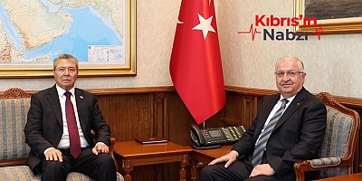 BAŞBAKAN ÜSTEL, TC MİLLİ SAVUNMA BAKANI GÜLER'LE GÖRÜŞTÜ