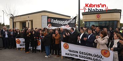 BASIN-SEN VE GAZETECİLER BİRLİĞİ MECLİS ÖNÜNDE EYLEM YAPTI