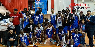 BAU KIBRIS ERKEK BASKETBOL TAKIMI ÜÇÜNCÜ KEZ ŞAMPİYON OLDU