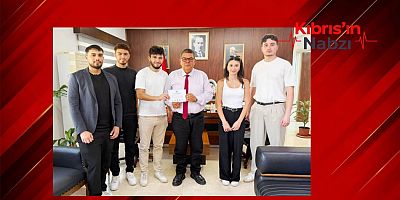 BEROVA, ÜNİVERSİTE ÖĞRENCİLERİ DERNEĞİ'Nİ KABUL ETTİ