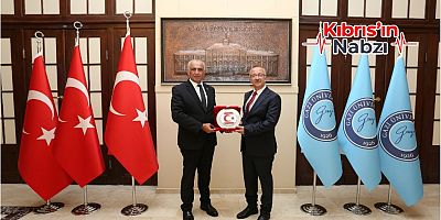ÇAVUŞOĞLU'NDAN GAZİ ÜNİVERSİTESİ'NE ZİYARET
