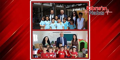 ÇAVUŞOĞLU, POLATPAŞA VE MORMENEKŞE İLKOKULLARINI ZİYARET ETTİ