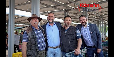 ÇELER, GÜZELYURT AÇIK PAZARI VE ÇARŞISINI ZİYARET ETTİ