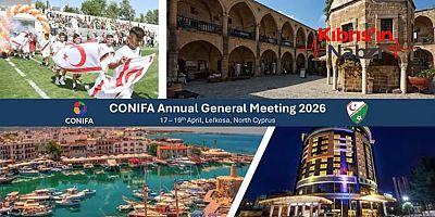 CONIFA LEFKOŞA'DA TOPLANACAK