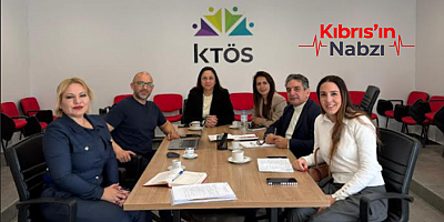 CTP EĞİTİM KOMİTESİ KTÖS’Ü ZİYARET ETTİ