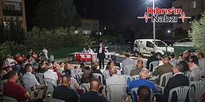 CTP, KURUDERE’DE KÖY HALKI İLE BULUŞTU