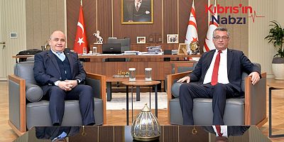 ERHÜRMAN, BAŞÇERİ’Yİ KABUL ETTİ