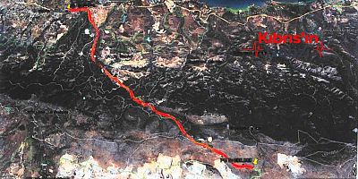 DAĞ YOLUNDA YOL YAPIM ÇALIŞMALARI BAŞLADI