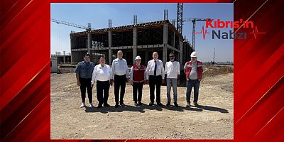 DİNÇYÜREK: HASTANE PROJELERİ PLANLANDIĞI ŞEKİLDE İLERLİYOR