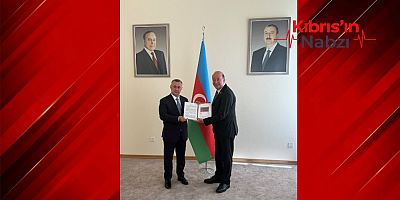 DİNÇYÜREK VE MUSAYEV BAKÜ'DE BİR ARAYA GELDİ