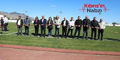 DOĞAL ÇİM ZEMİNLİ SADIK CEMİL STADYUMU YENİDEN AÇILDI