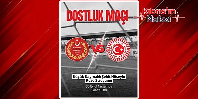 DOSTLUK MAÇI ERTELENDİ