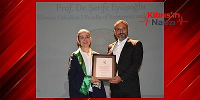 DR. SUAT GÜNSEL ONUR ÖDÜLÜ ALTIN MADALYASI PROF. DR. ŞERİFE ZİHNİ EYÜPOĞLU'NUN 