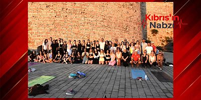 DÜNYA YOGA GÜNÜ GİRNE ANTİK LİMAN’DA KUTLANDI