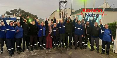 EKTAM KIBRIS ÇALIŞANLARI GREVDE