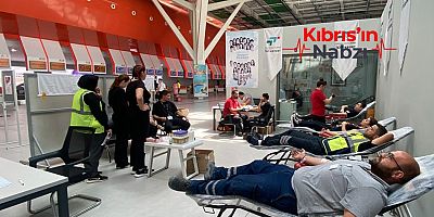 ERCAN’DA KAN BAĞIŞI KAMPANYASI DÜZENLENDİ