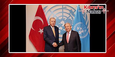 ERDOĞAN, BM GENEL SEKRETERİ GUTERRES İLE GÖRÜŞTÜ