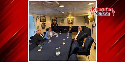 ERHÜRMAN, ARAMA KURTARMA GEMİSİNDE ÇALIŞMALARI İZLİYOR